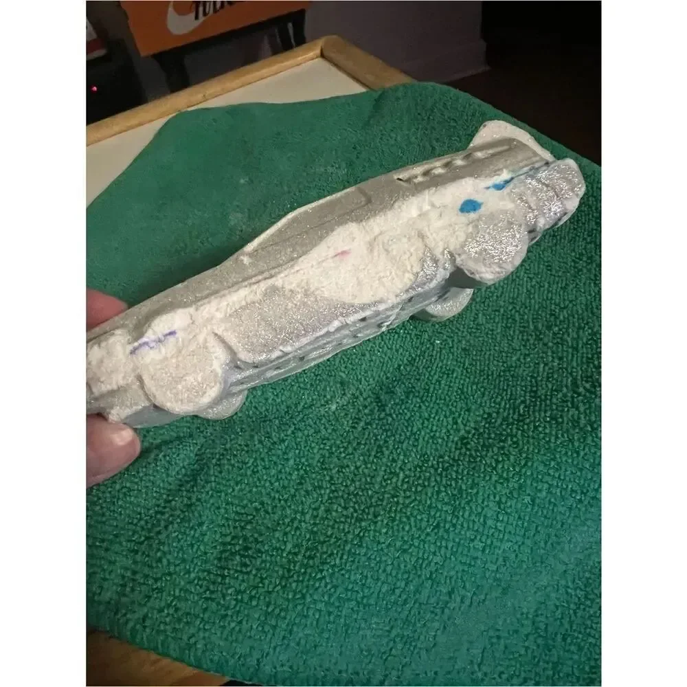 Lush Silver DeLorean Back To The Future Bath Bomb Limited Edition